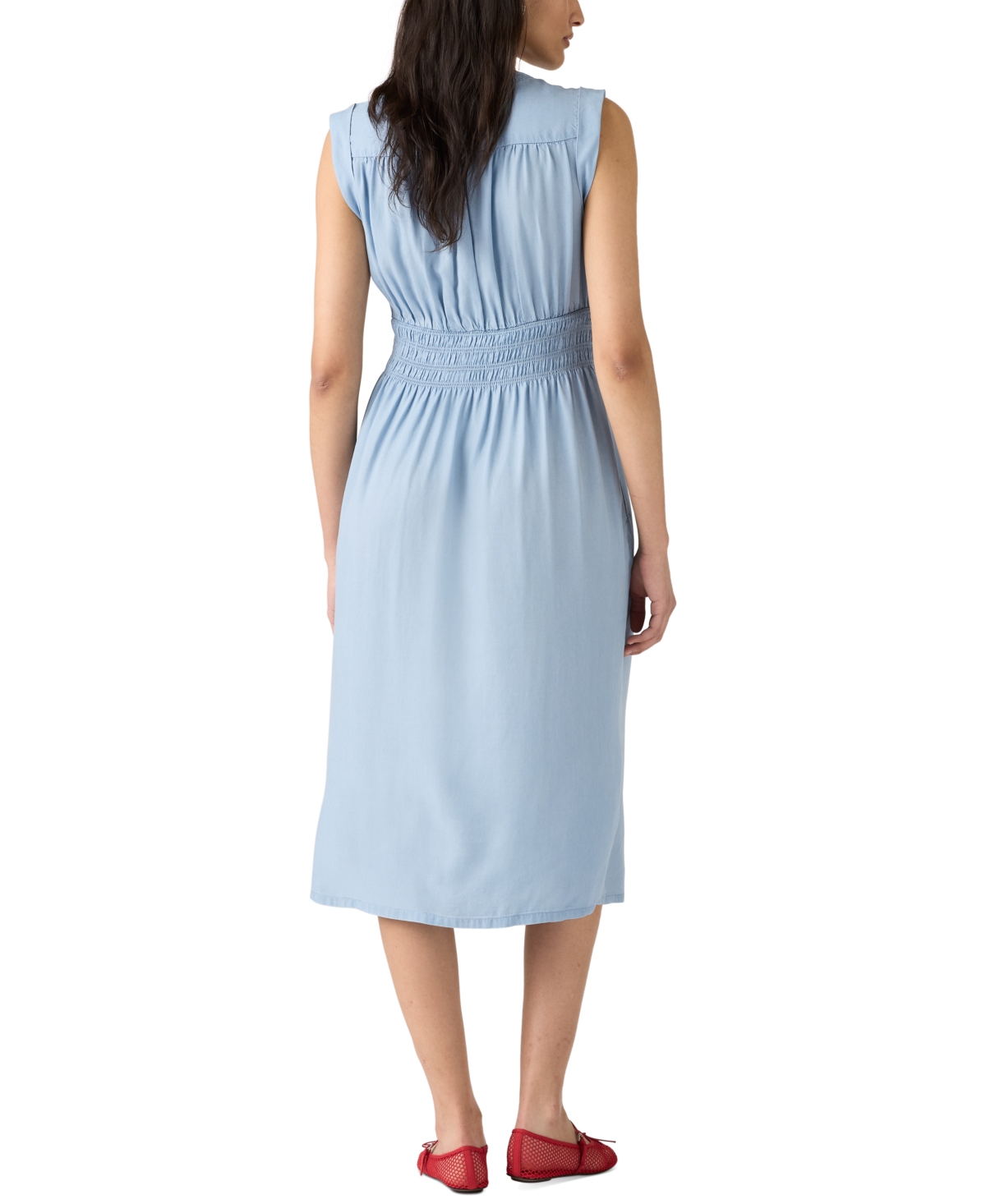 LEVI'S WOMEN'S BETTINA SLEEVELESS MIDI DRESS 