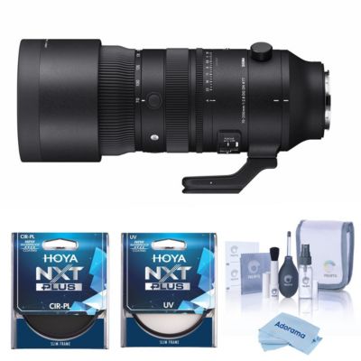 70-200mm f/2.8 DG DN OS Sports Lens for L Mount, Bundle with Hoya 77mm UV and CPL Filters