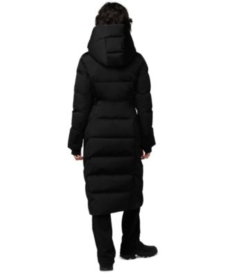 Women's Hooded Down Maxi Puffer Coat