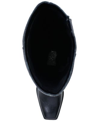 Women's Sangeti Snip-Toe Block-Heel Knee-High Boots