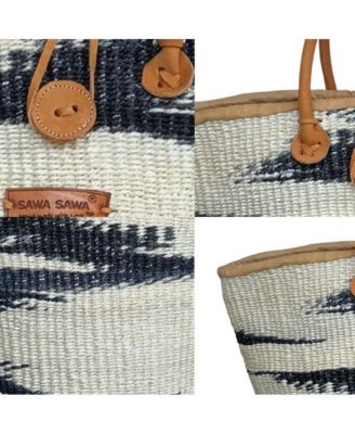 Balance Peace Handmade Sisal Straw Basket Tote Bag