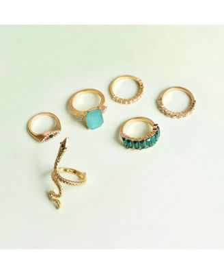 Women's Snakehead Multi-Layer Ring