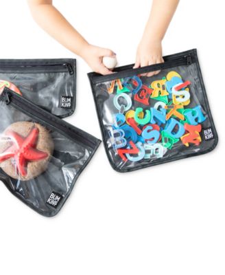 Rich and Bougee Clear Travel Bags, 3 Pack	