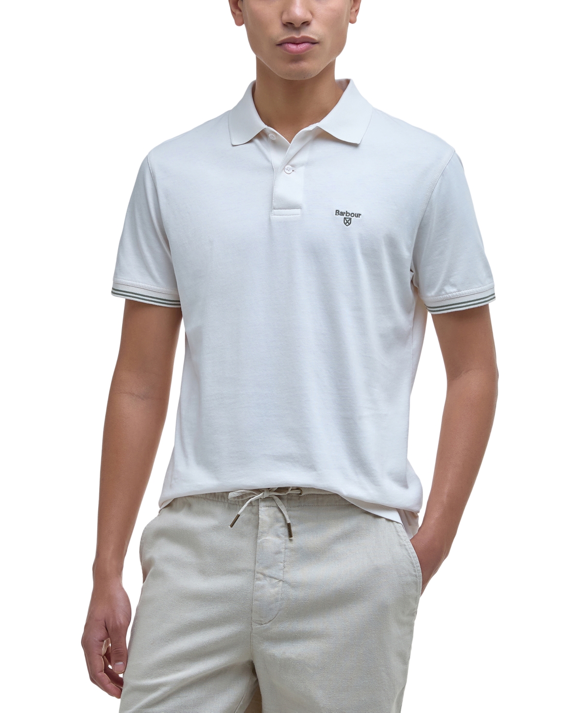 Men's Austwick Polo Shirt - Whisper White