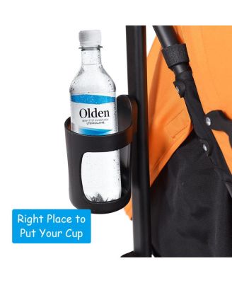 Toddler Folding Lightweight Umbrella Travel Stroller w/ Storage Basket