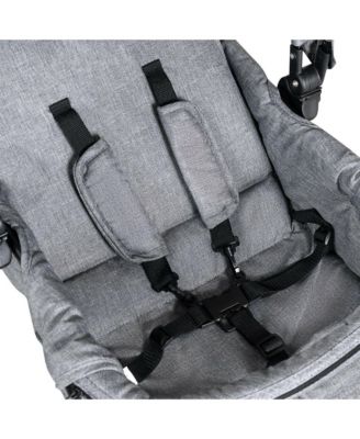 Baby Twin Double Stroller Lightweight Travel Stroller Pushchair