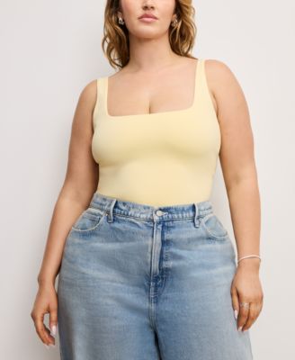 Women's Sculpting Modern Tank Bodysuit, Regular & Plus Size