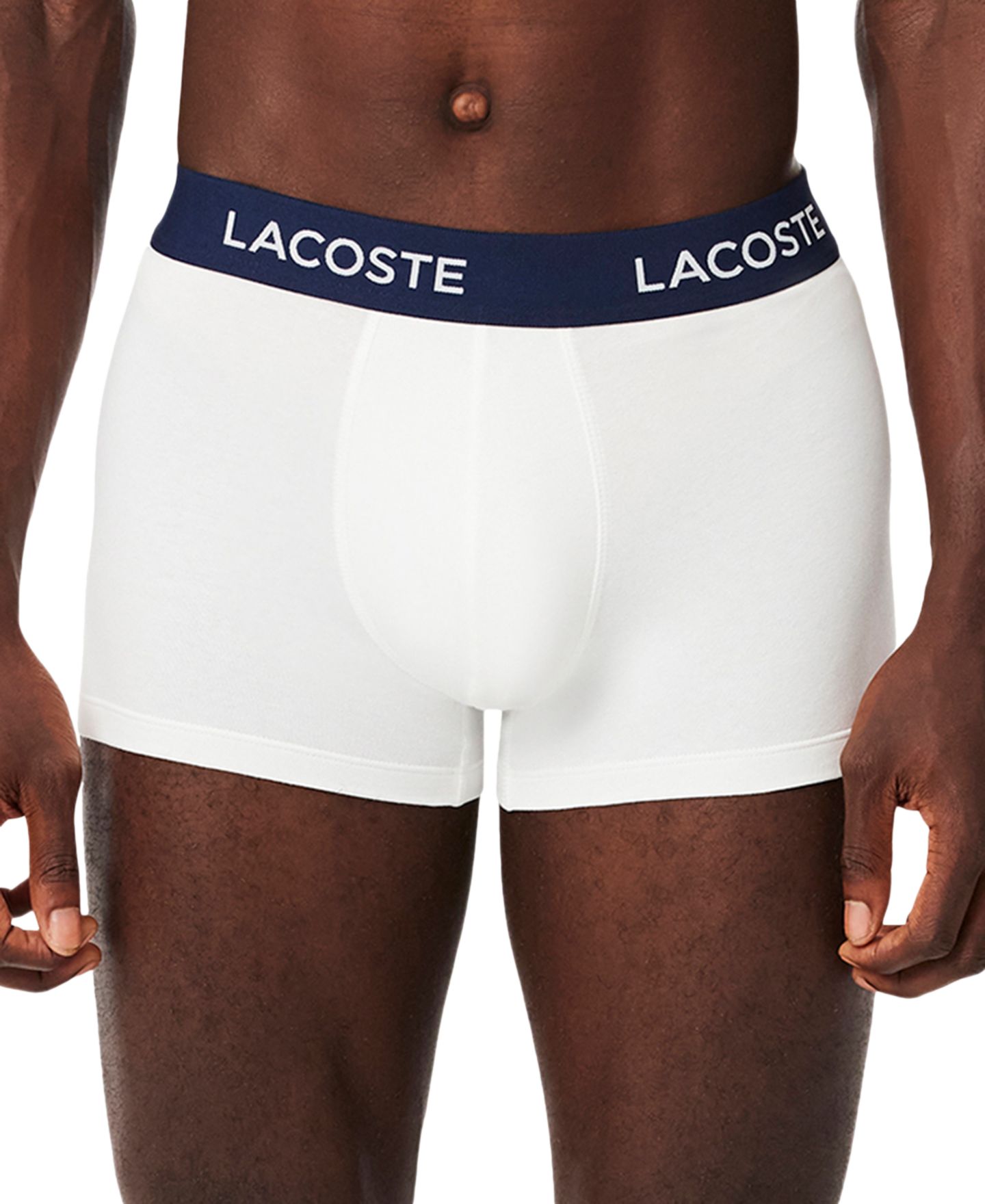 Бельё для мужчин, хлопок, стрейч — Lacoste, цвет: Чёрный, вариант 1 — фото 9