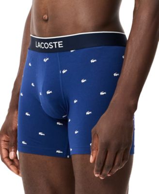 Men's 3-Pack Cotton Stretch Mini-Crocodile Boxer Briefs