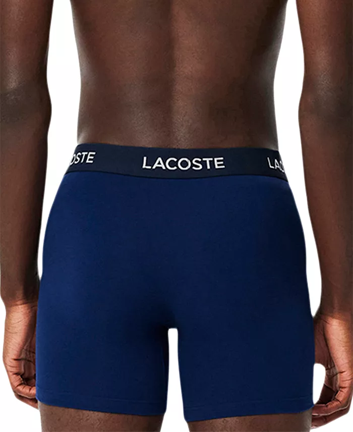 Men's Cotton Stretch Boxer Briefs, 5- Pack - thumbnail 5