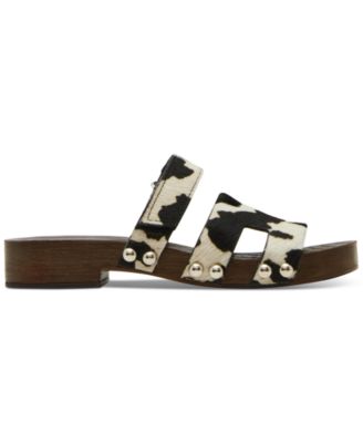 Women's Canal Wooden Platform Slide Sandals