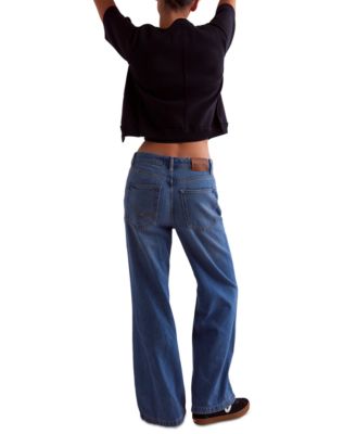 Women's Stride High Rise Wide-Leg Jeans