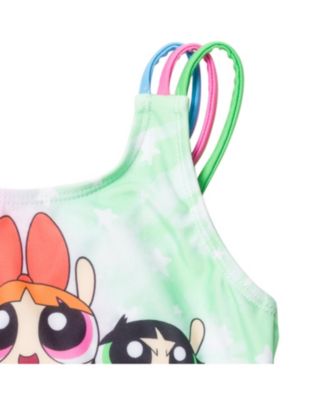 Toddler Girls Powerpuff One Piece Bathing Suit