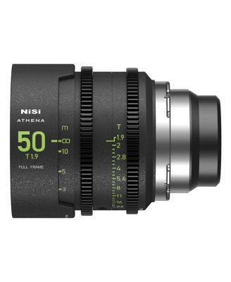 ATHENA PRIME Cine Master 8-Lens Kit with 14mm T2.4, 25mm, 35mm, 40mm, 50mm, 85mm T1.9, 18mm, 135mm T2.2 Lens, Includes Filter Holder, PL Mount