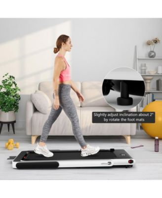 2.25HP 2 in 1 Folding Treadmill with APP Speaker Remote Control