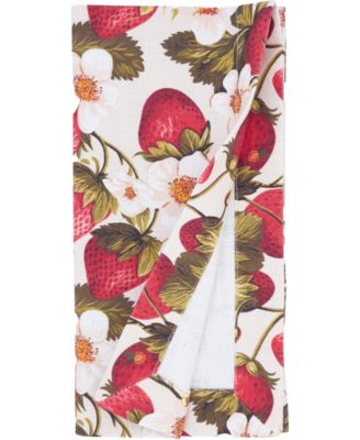 Breezy Juicy Strawberry Cotton Napkins, 20" x 20"