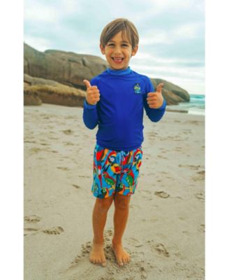 Baby Boys Parrot Rash Guard Long Sleeve