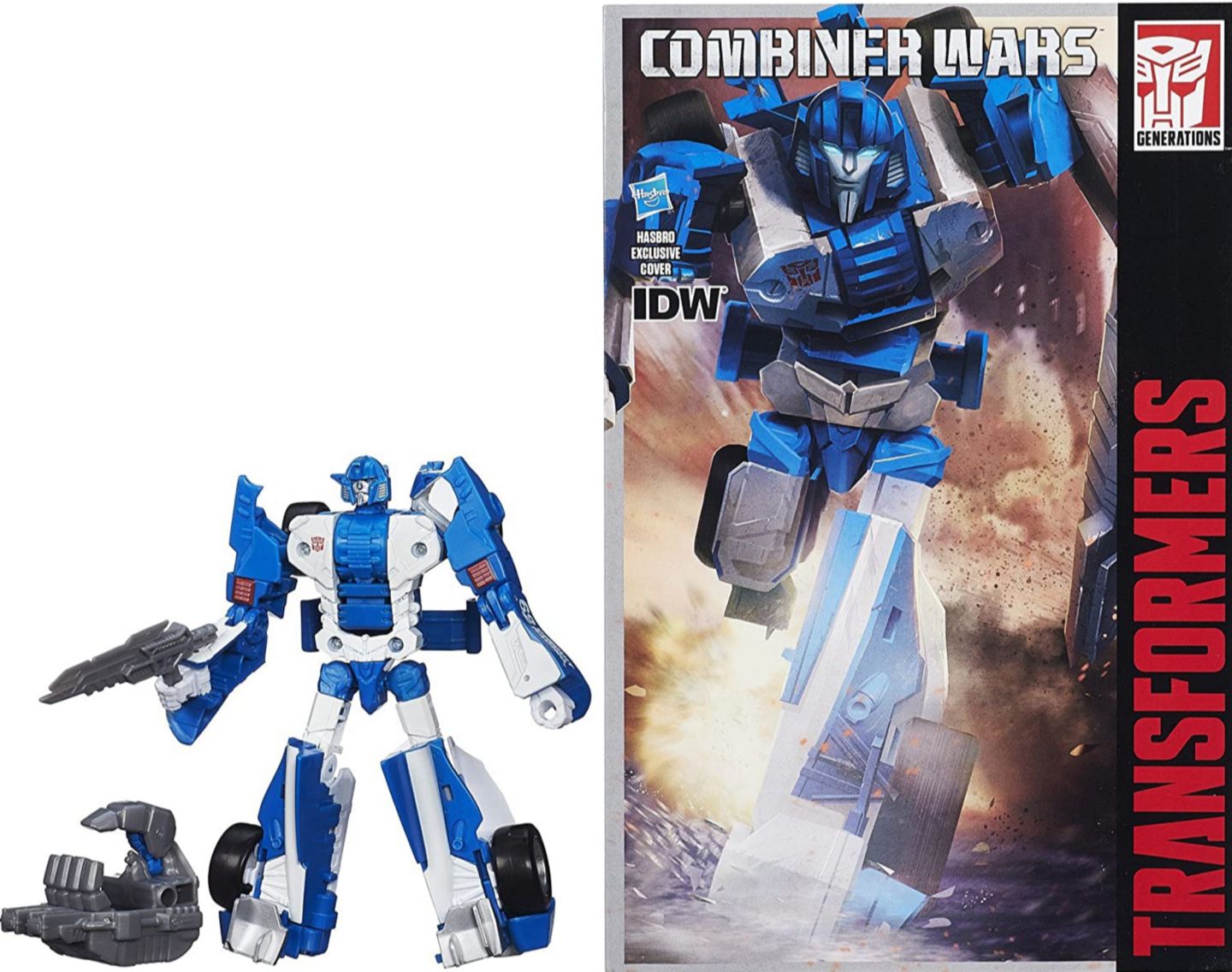 Детская фигурка Transformers Combiner Wars Mirage Transforming Action Figure — фото 6