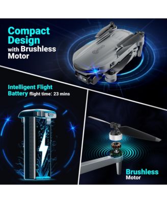 F28-Premium GPS Drone, 4K Camera, 3-Axis Gimbal, 30 Min Flight - Foldable