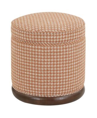 Fiorelli Round Boucle Ottoman
