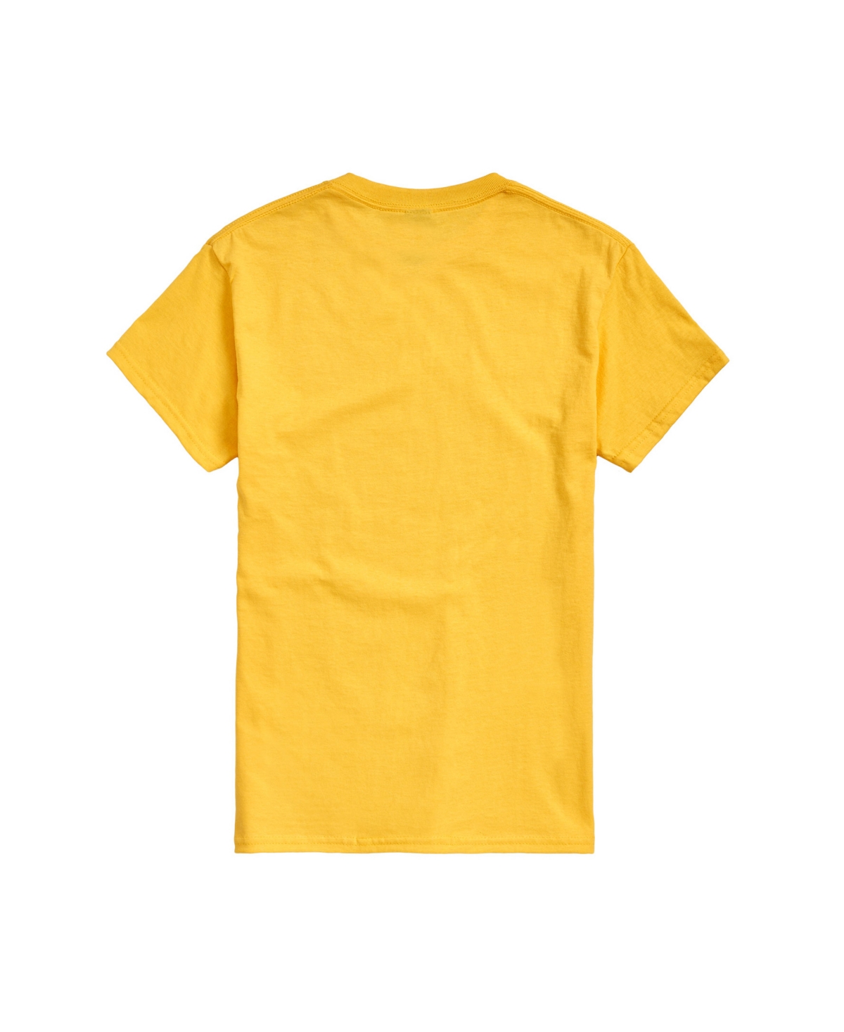 Airwaves Men's Spongebob Squarepants Face Short Sleeve T-shirt In Yellow