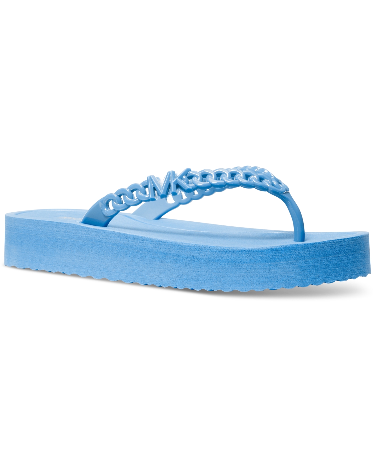 Michael Michael Kors Zaza Slip-On Platform Flip Flop Sandals - South Pacific
