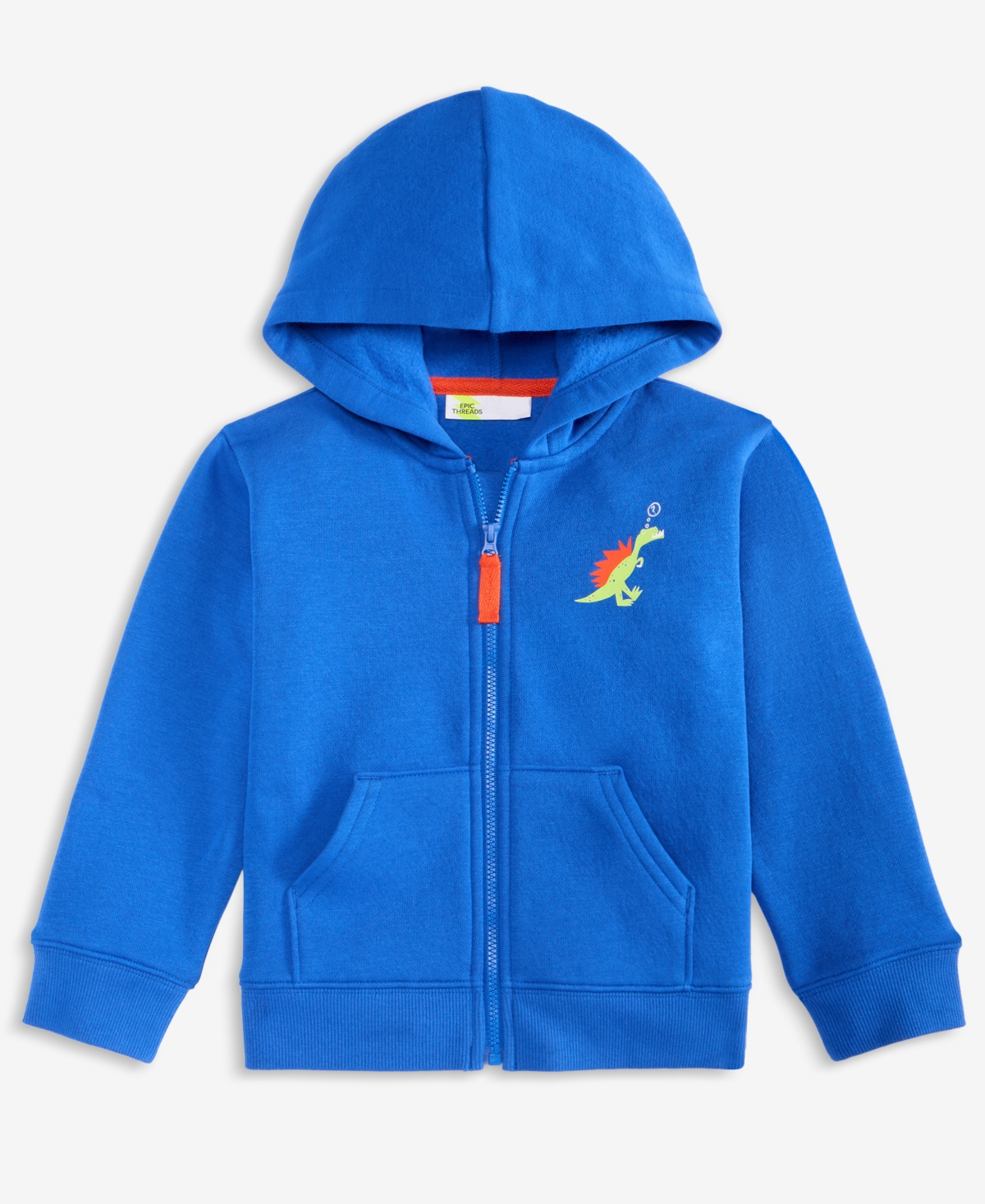 Epic Threads Toddler Boys Dino Zip-up Hoodie, Exclusively At Macy's