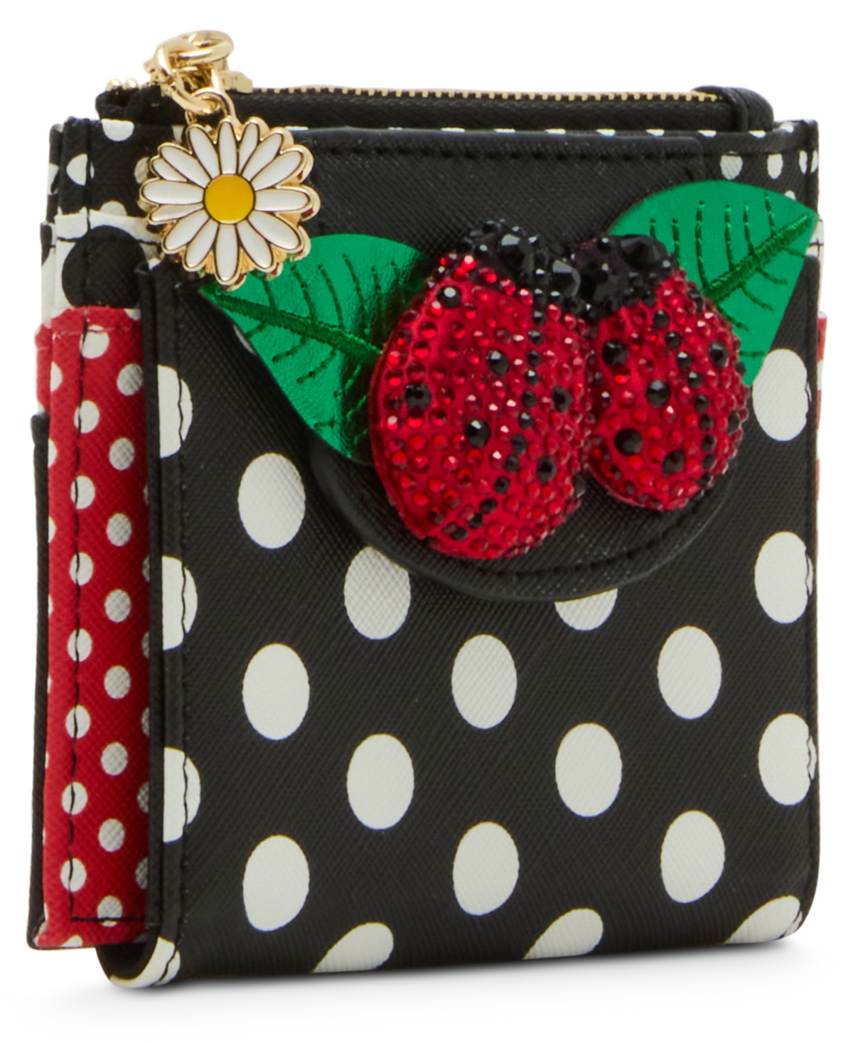 BETSEY JOHNSON LADYBUG BIFOLD WALLET 