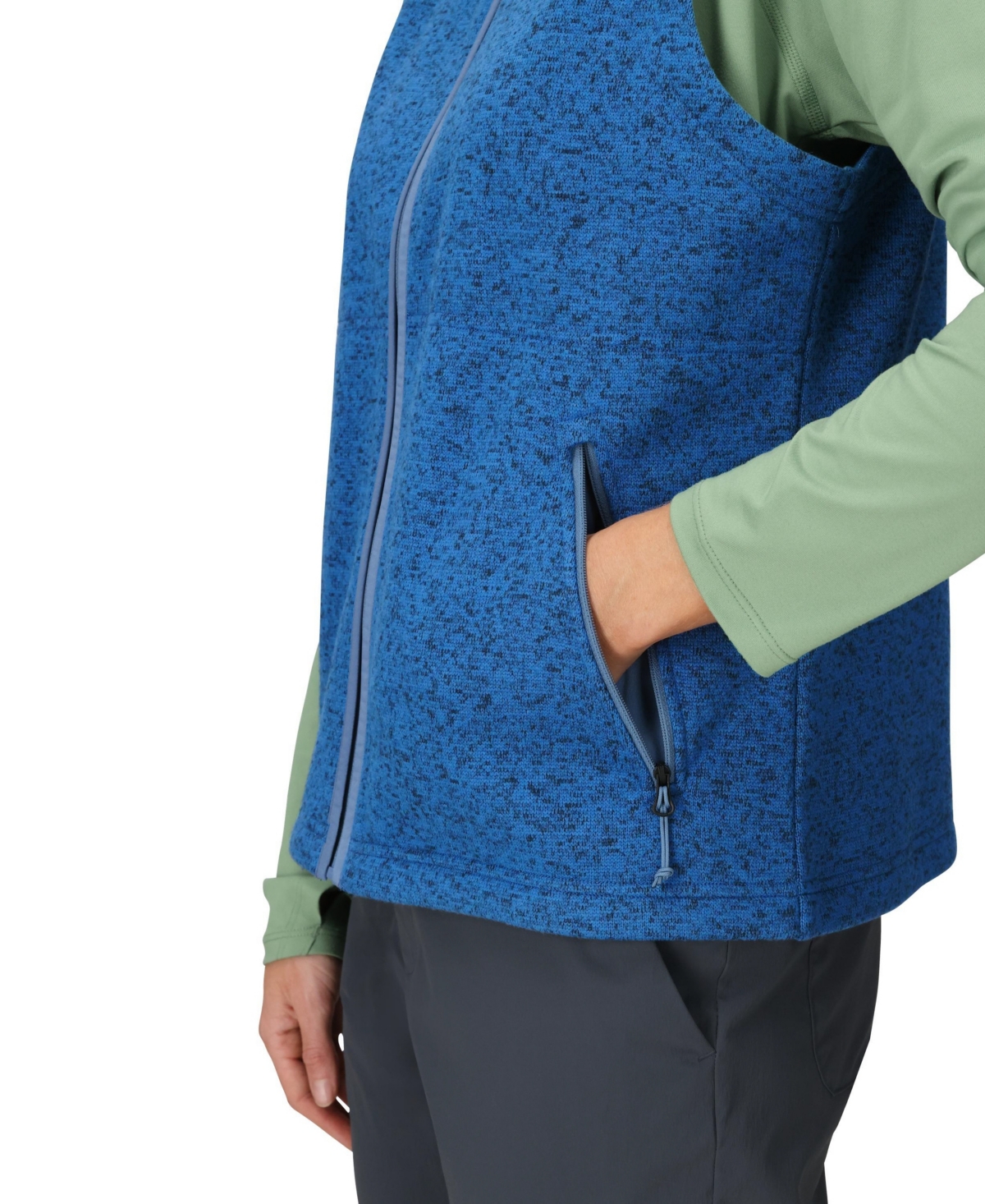 Marmot Women's Drop Lined Collar Vest In Rain Cloud
