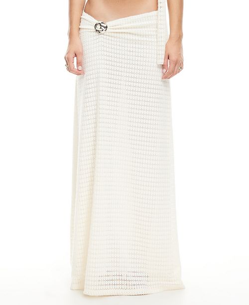 alfani Lioness Women's In Your Dreams Maxi Skirt Women's Fashion Shoes & Accessories