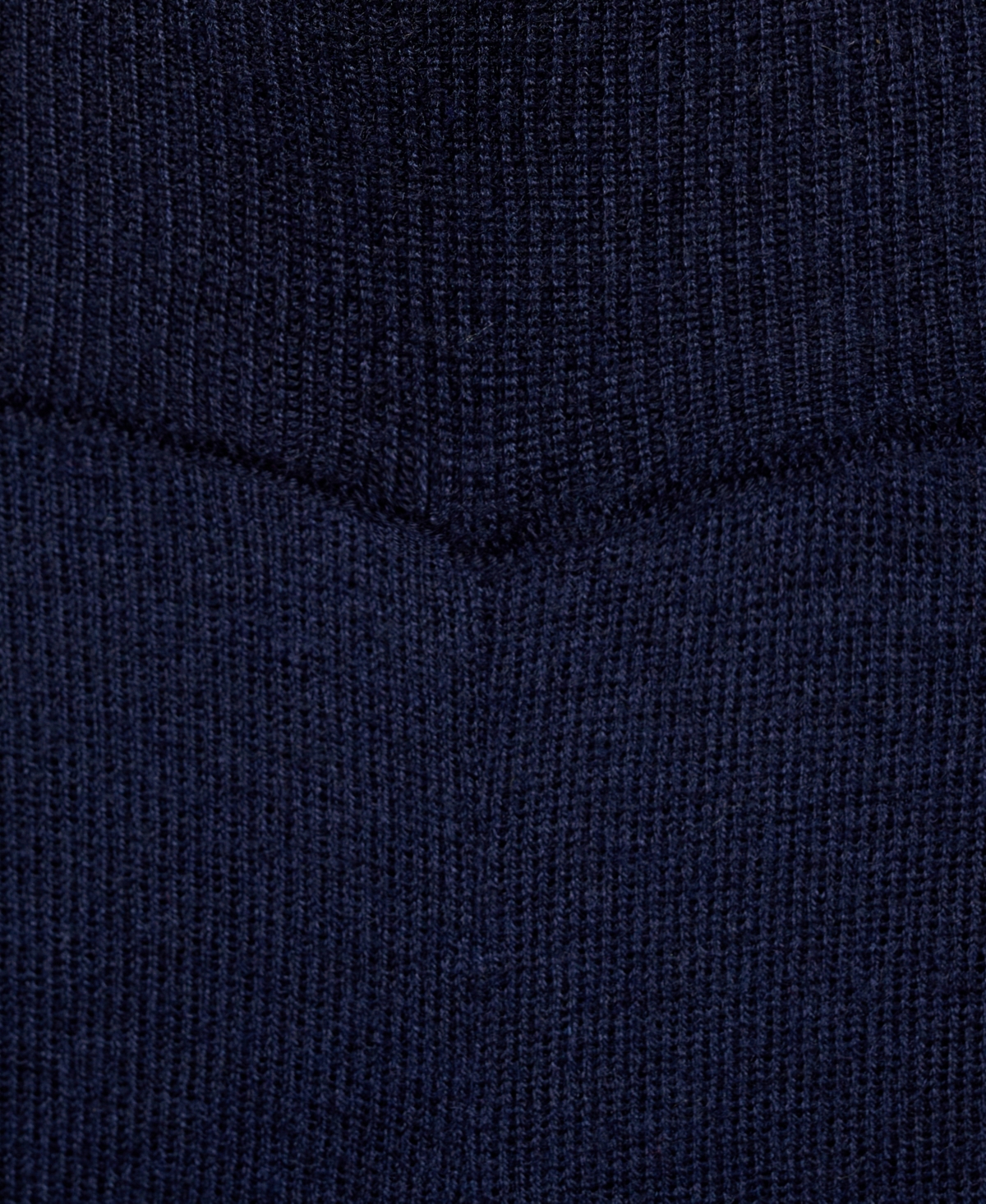 Mango Women's Straight Knitted Pants In Dark Navy