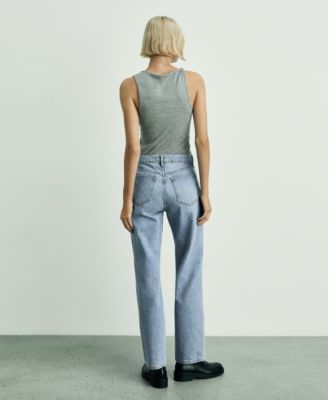 Women's Matilda Medium-Rise Straight-Fit Jeans