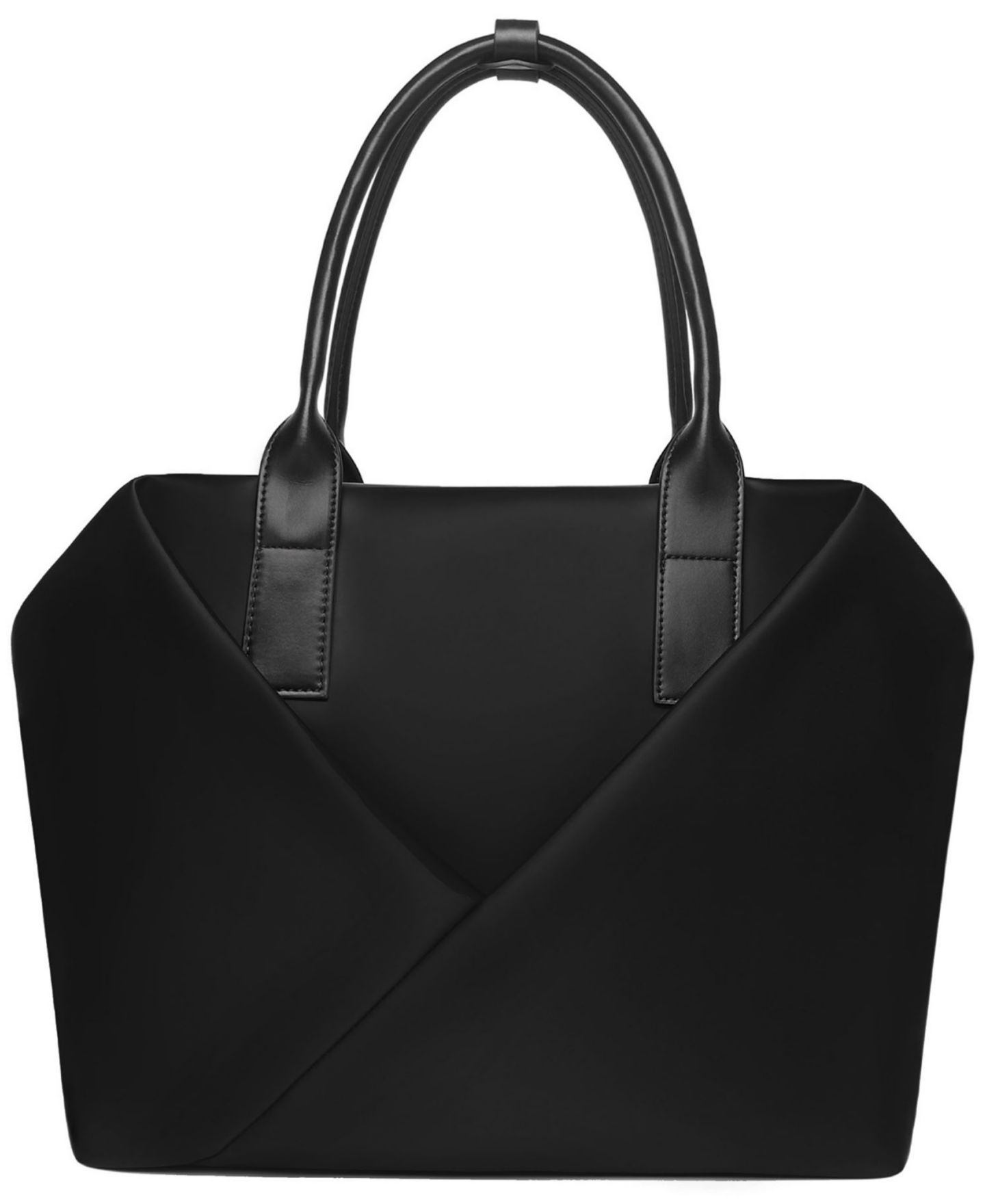 Женская сумка Lux & Nyx Large Origami Tote 15" Laptop Bag for Women, цвет: Чёрный золотой — фото 1