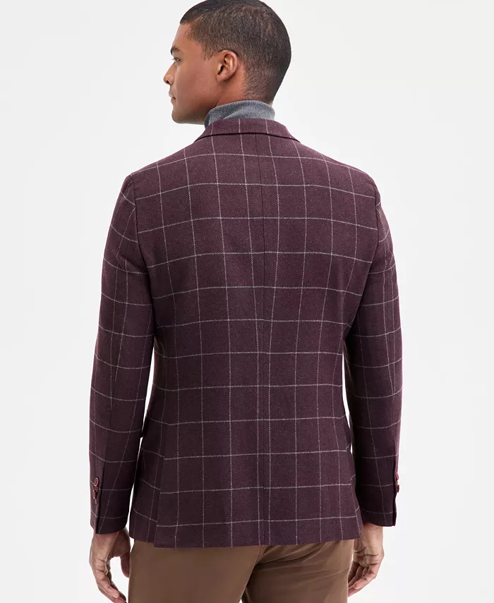 Men's Modern-Fit Tweed Patterned Sport Coat - thumbnail 2