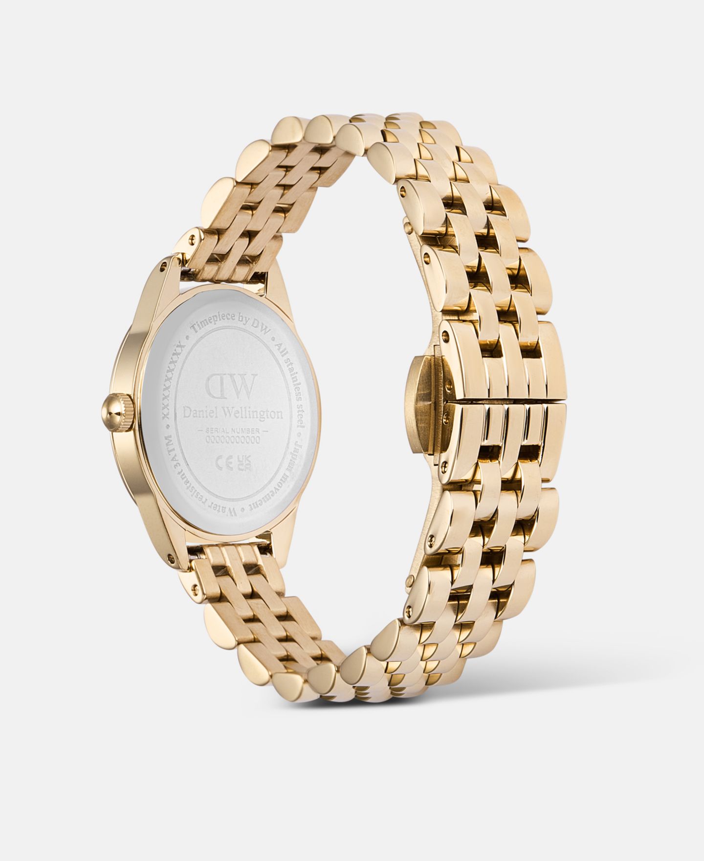 Женские часы Daniel Wellington Analog Gold-Tone Stainless Steel, 22mm — фото 3