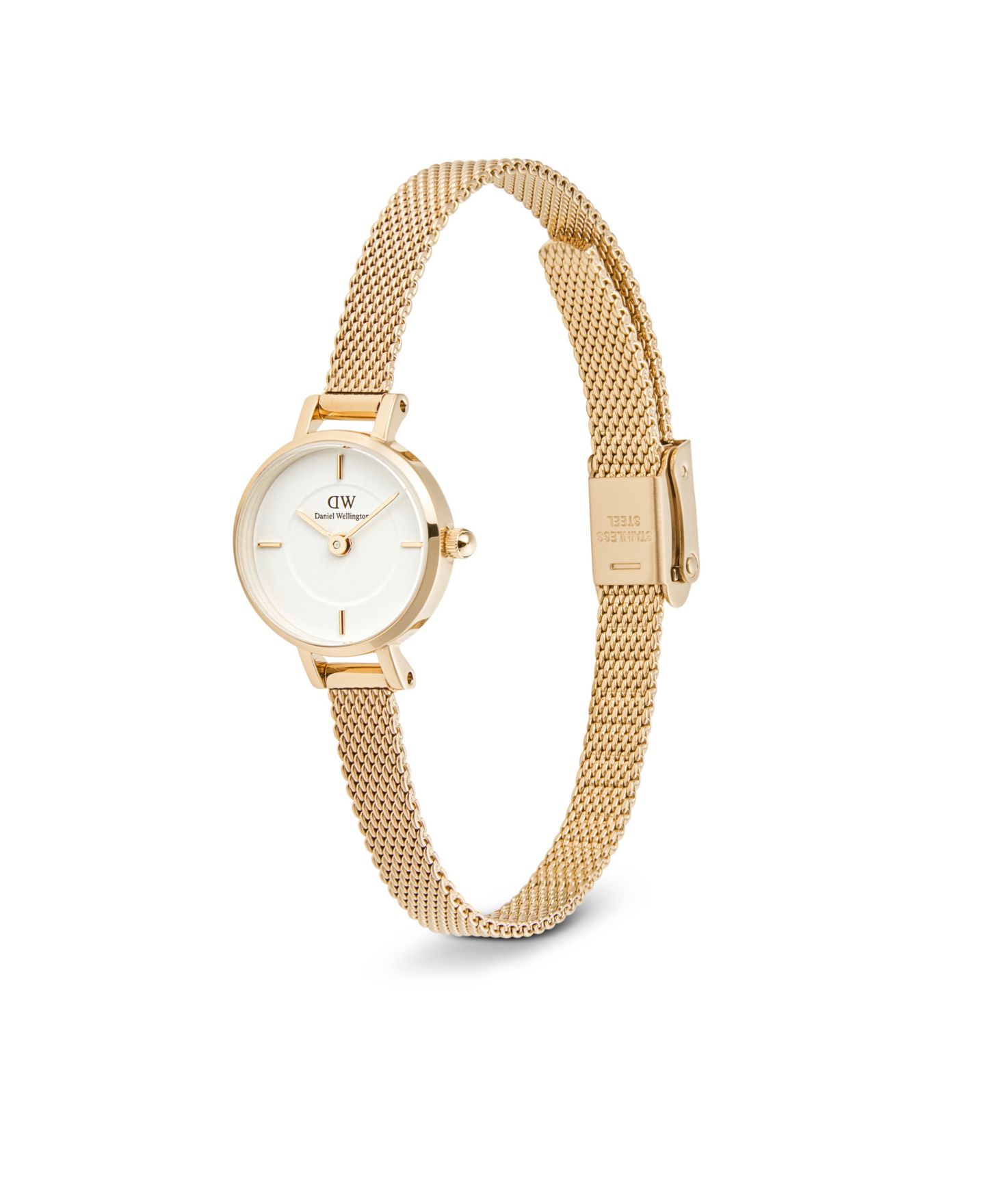 Часы Daniel Wellington Unisex Analog Gold-Tone Stainless Steel Watch, 19mm — фото 2