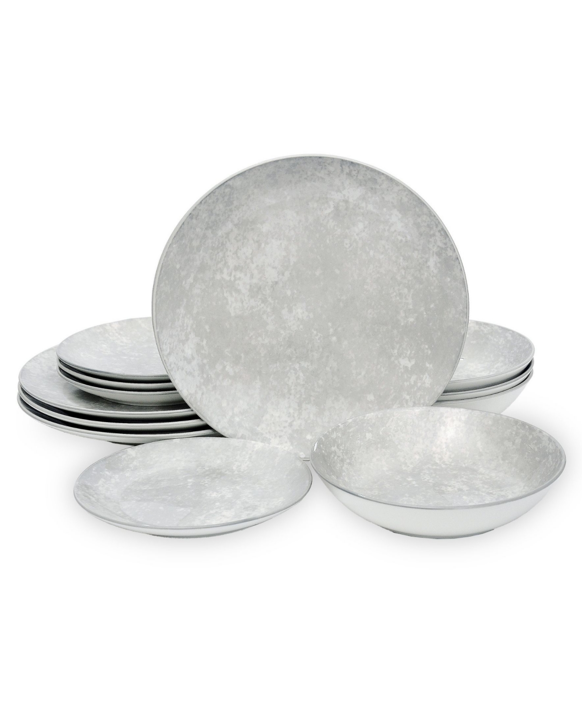 Wingate 12 Pc. Dinnerware Set, Service for 4 - Blue