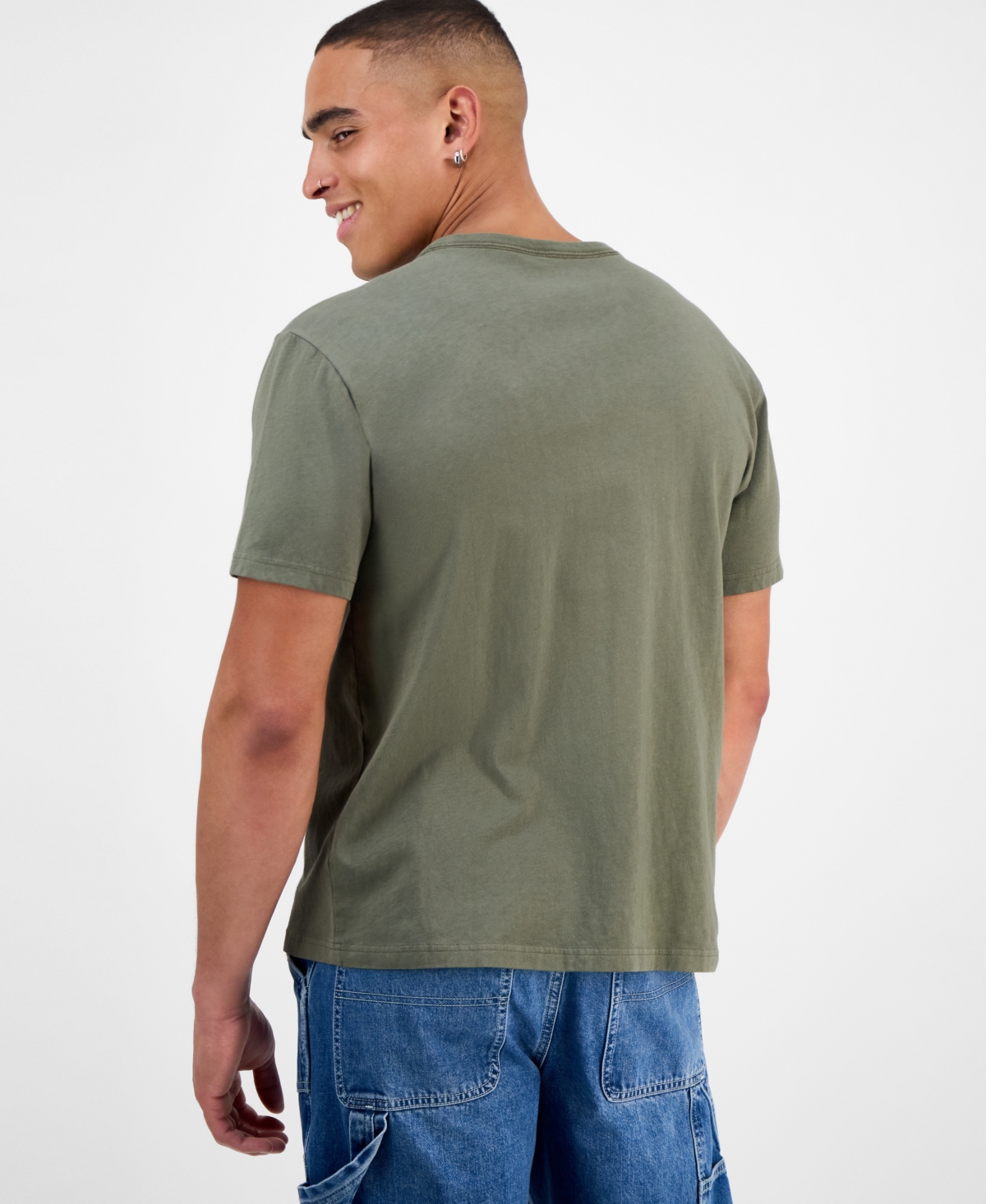 Sun + Stone Men's Sun-faded T-shirt, Exclusively At Macy's