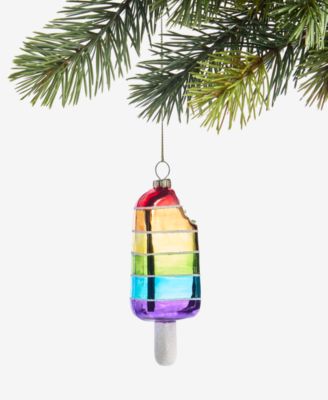 Love Is Love Rainbow Popsicle Ornament, Macy's Exclusive
