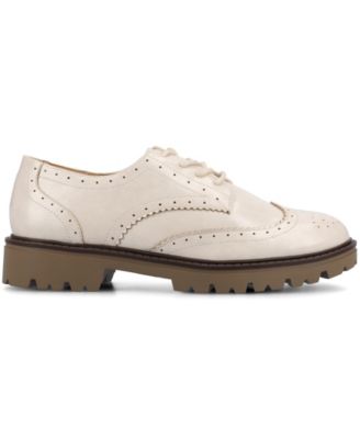 Women's Claudiya Lug Sole Lace Up Oxford Loafers