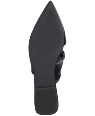 Women's Enniss Twist Cutout Pointed Toe Mules