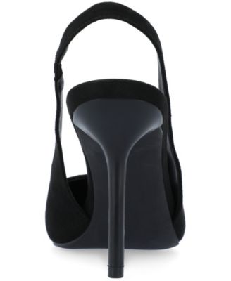 Journee Womens Elenney Mid Heel Pointed Toe Pumps