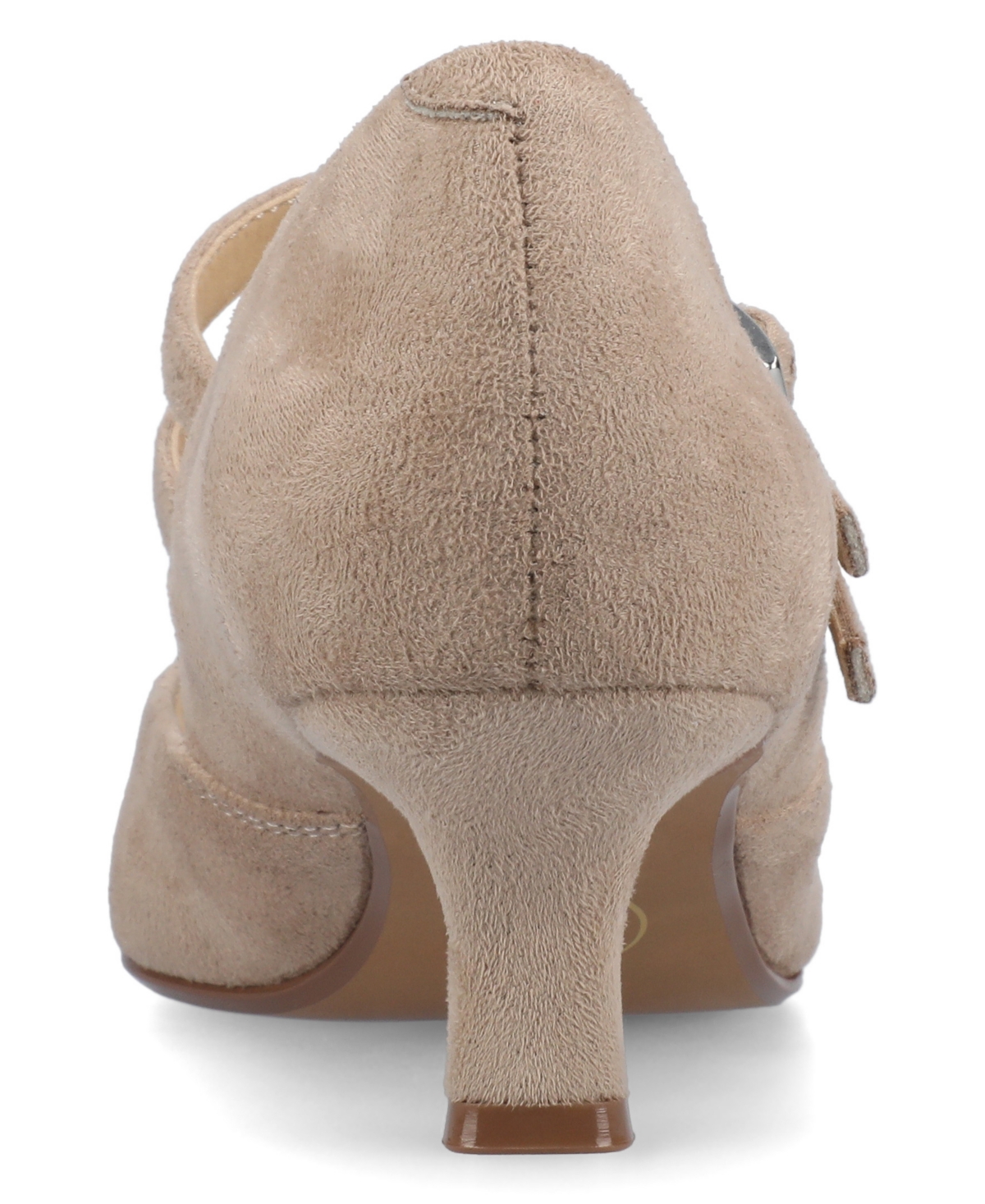 Journee Collection Women's Carnation Mary Jane Pointed Toe Comfort Pumps