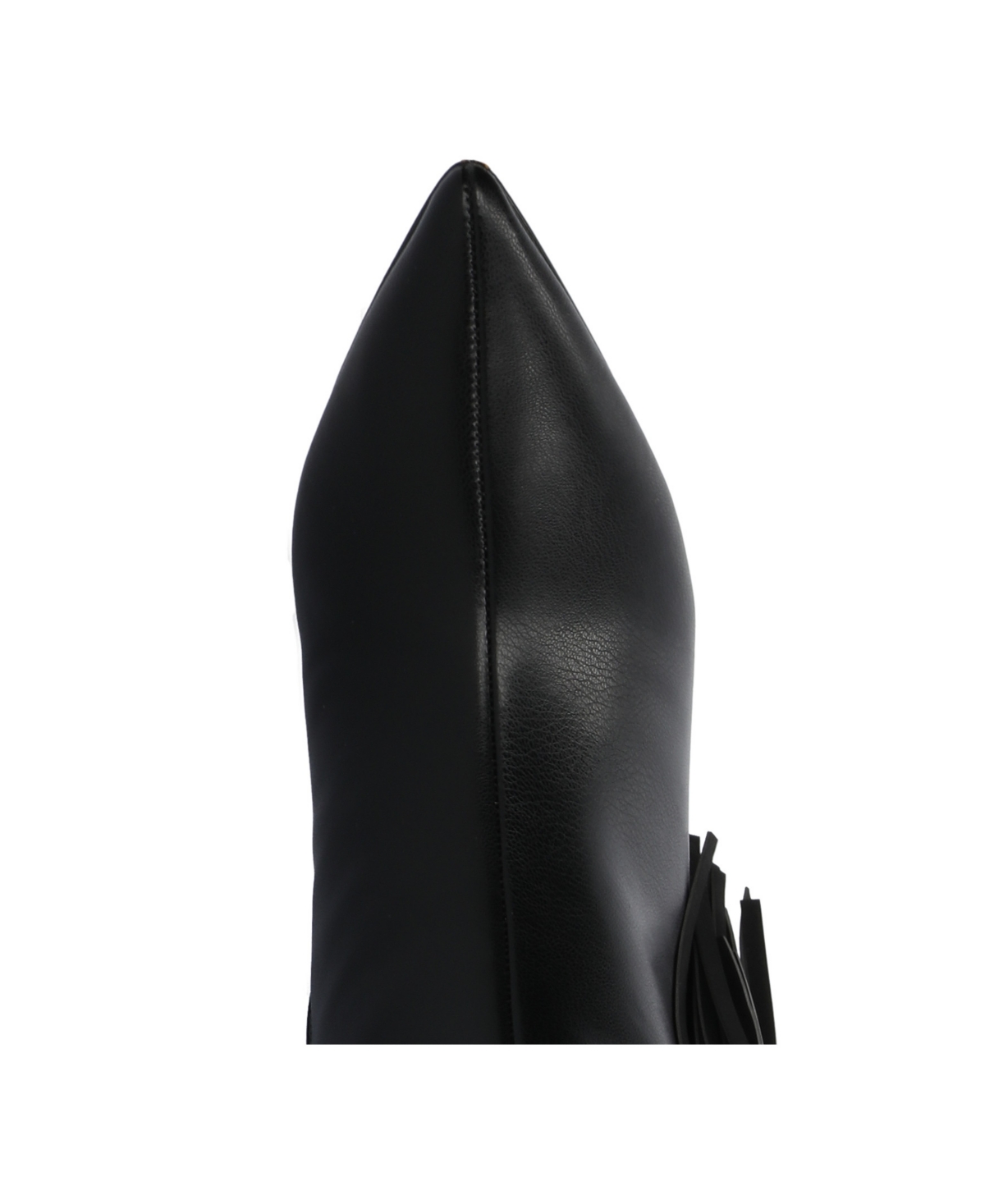 Journee Collection Women's Dolly Stiletto Heel Comfort Boots In Black