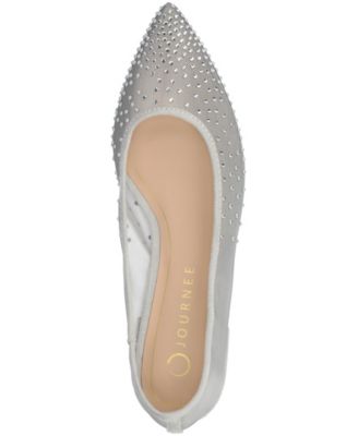 Women's Gracelynn Embellished Mesh Ballet Flats