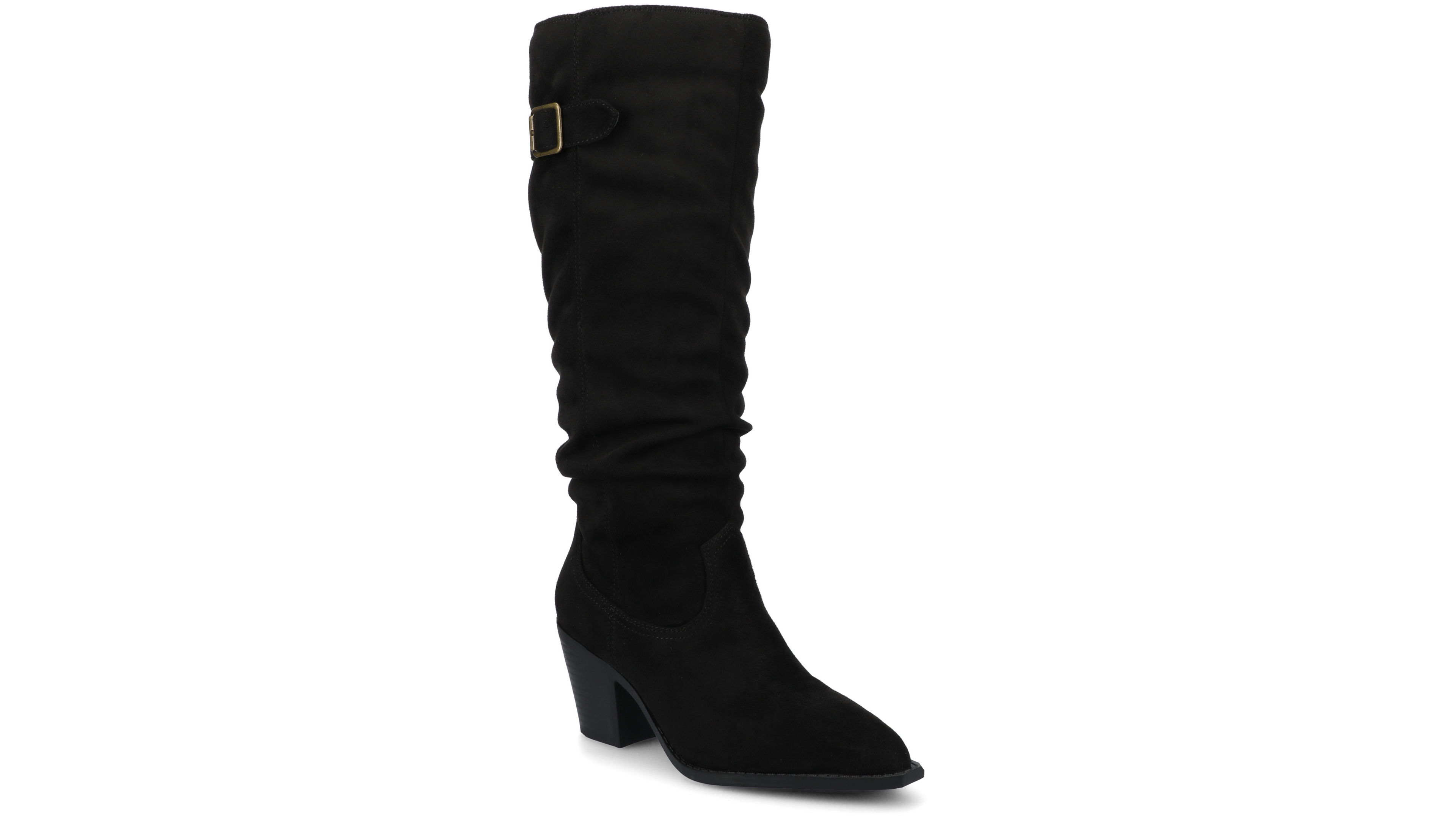 Journee Collection Women's Kaleah Pointed Toe Slouchy Boots