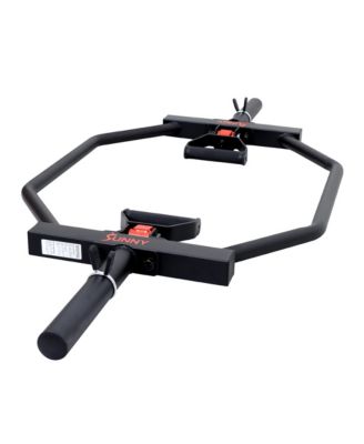 Strength Training Olympic Barbell Hex Bar with Swivel Handle