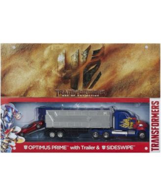 Leader Class Optimus Prime with Trailer and Sideswipe | 4 Age of Extinction AOE