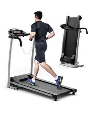 Folding Electric Treadmill with LED Display – Compact Design for Easy Storage and Fitness