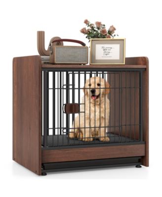 Pet Crate Indoor Dog Cage with Removable Tray and Lockable Door – Safe and Durable Home Kennel
